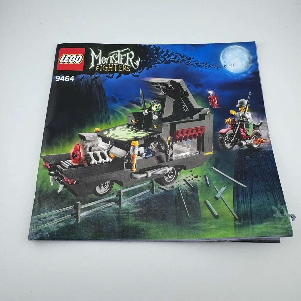 LEGO Monster Fighters: The Vampyre Hearse (9464) USED Complete
